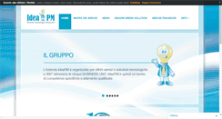 Desktop Screenshot of ideapm.it