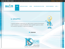 Tablet Screenshot of ideapm.it